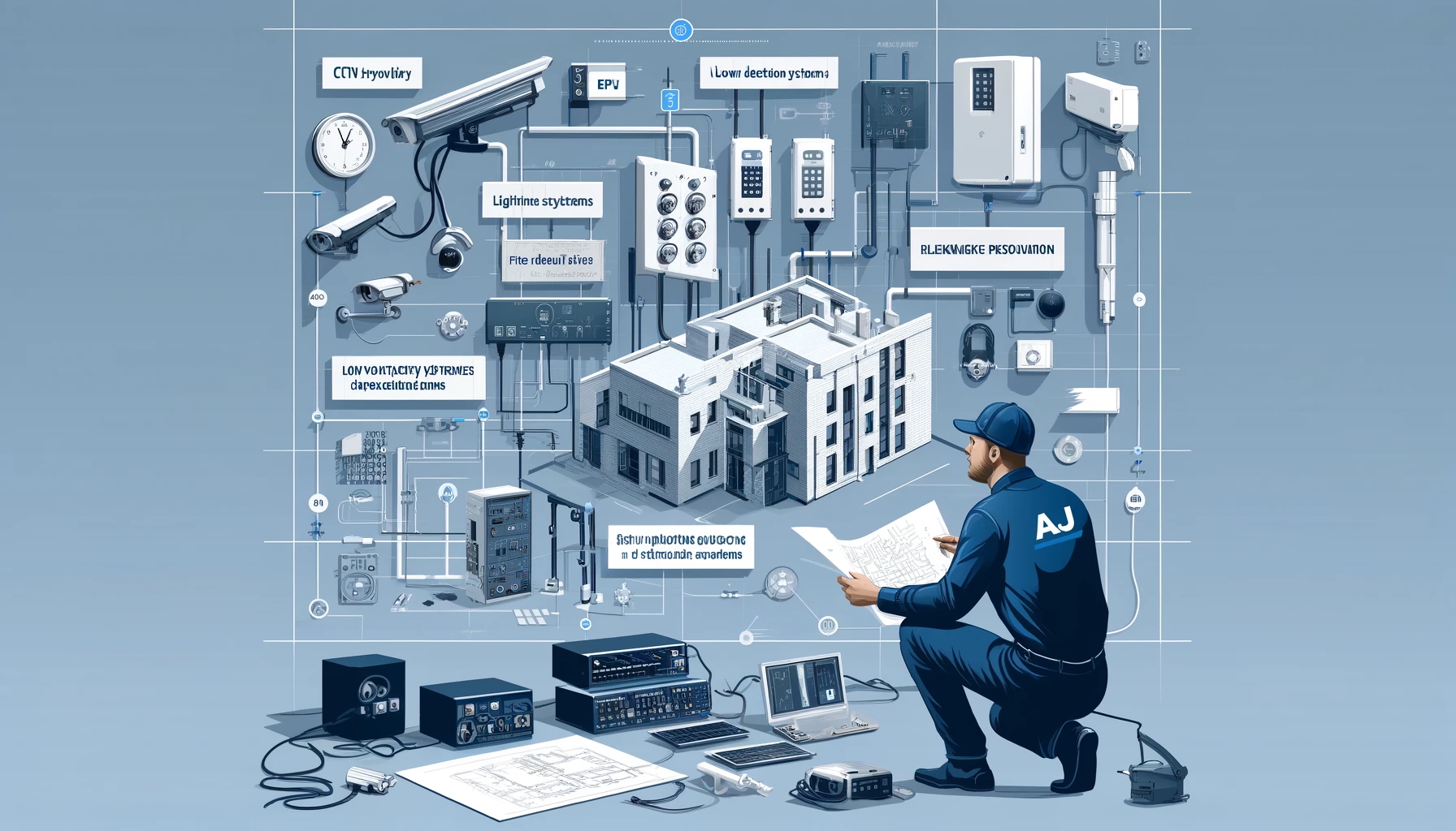 AJ projekcia background