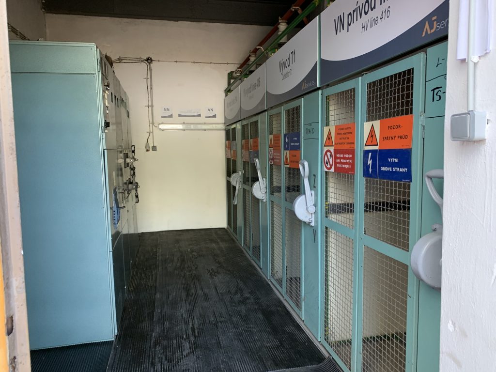 Rekonštrukcia trafostanice Rožňavská 22 — realizácia AJ services