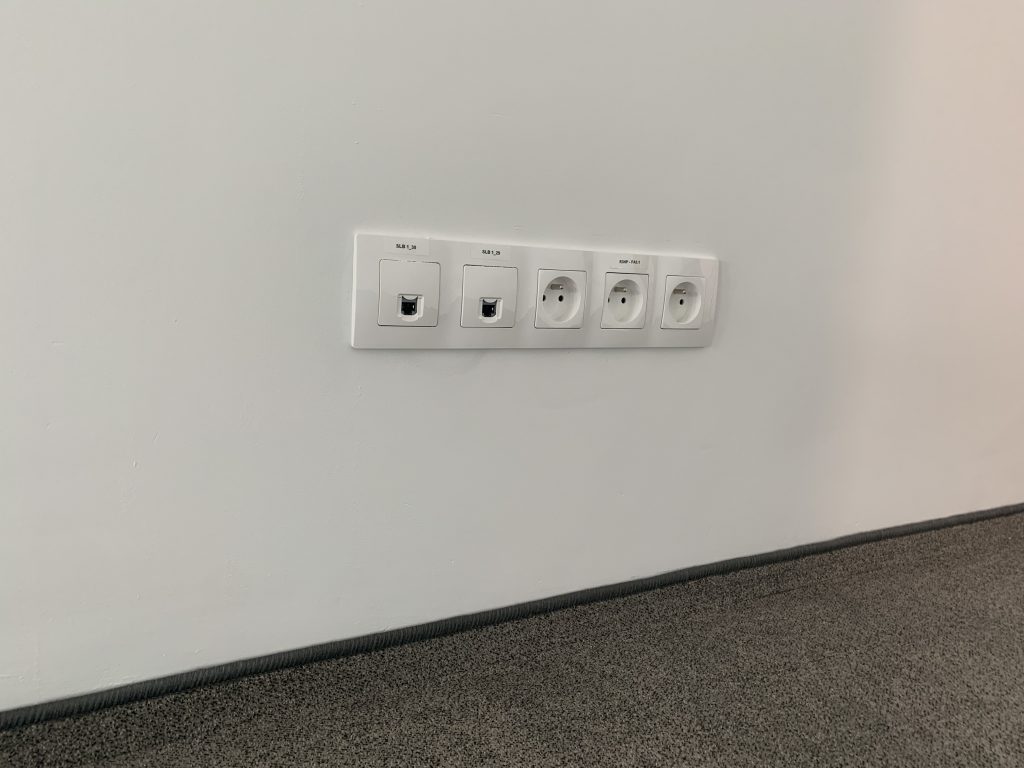 Elektroinštalácia areál SV21