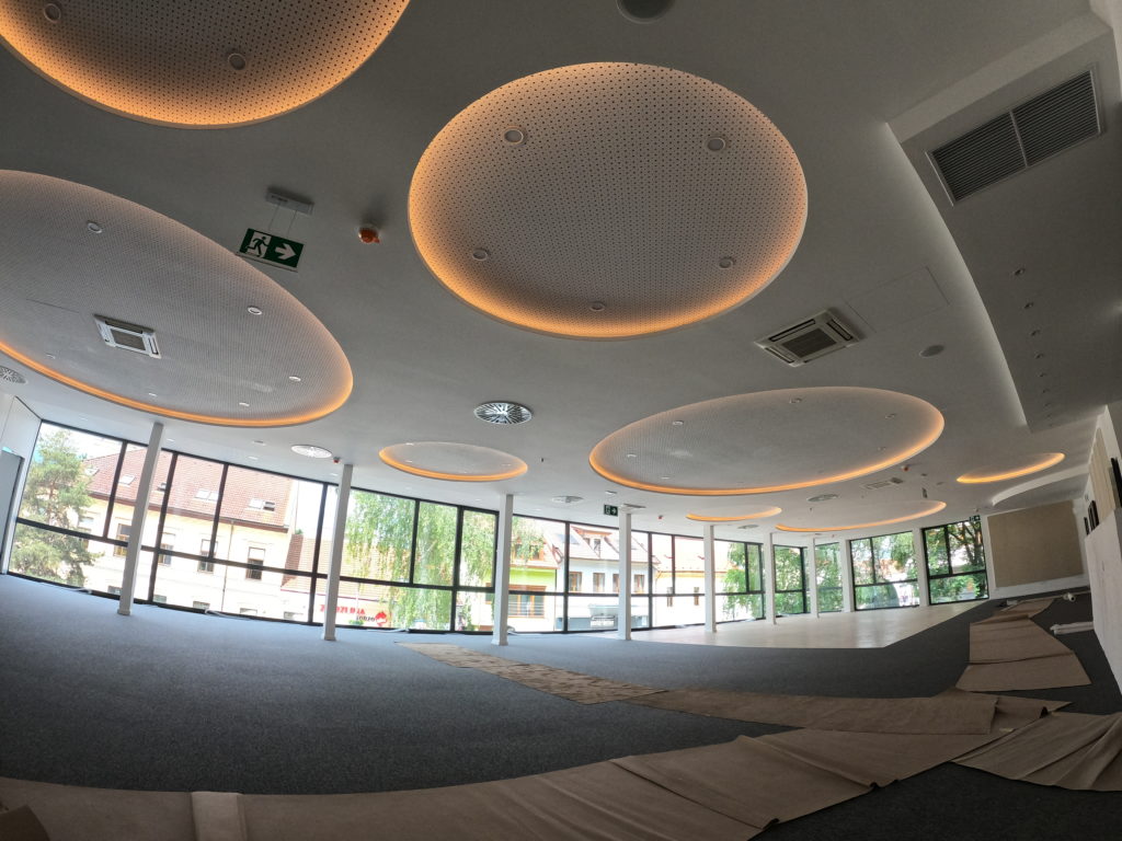 Elektroinštalácia LED osvetlenie riadené cez DALI predradníky
