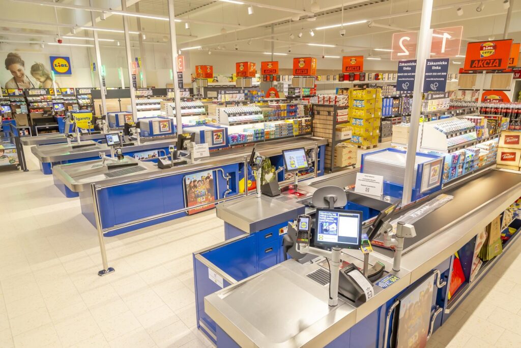 Elektroinštalácie predajne LIDL Púchovská, Bratislava-Rača — referencia AJ services