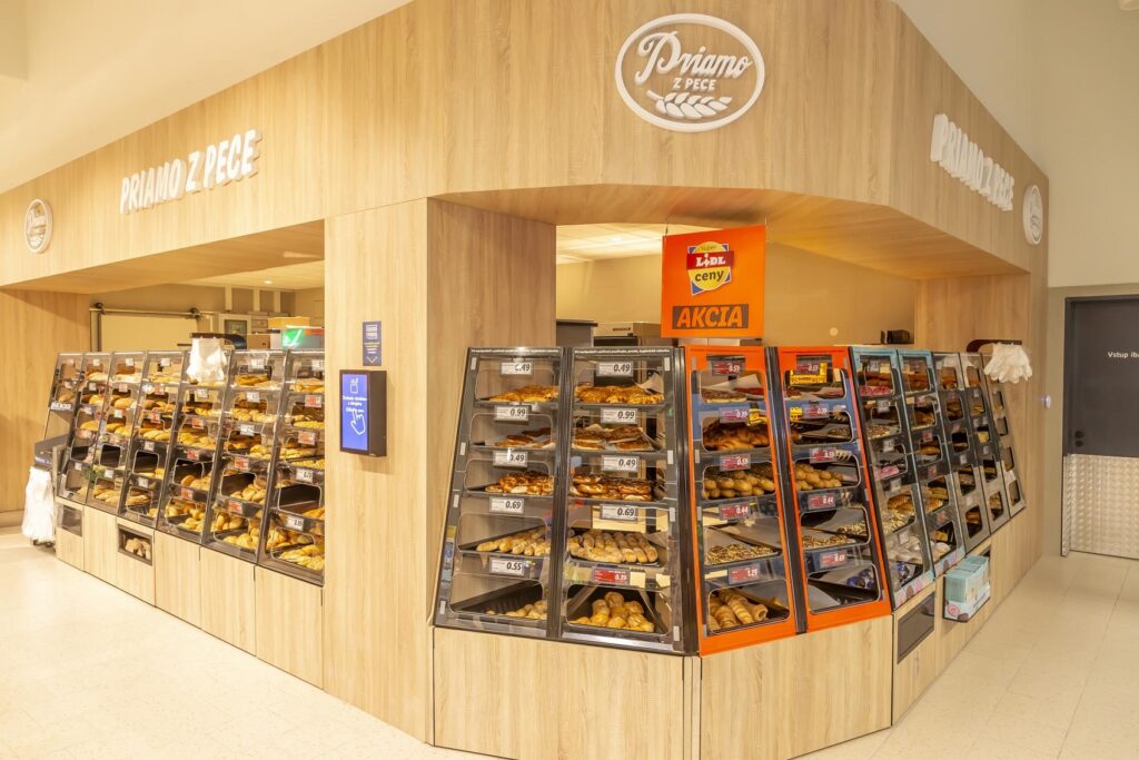 Elektroinštalácie predajne LIDL Púchovská, Bratislava-Rača — referencia AJ services