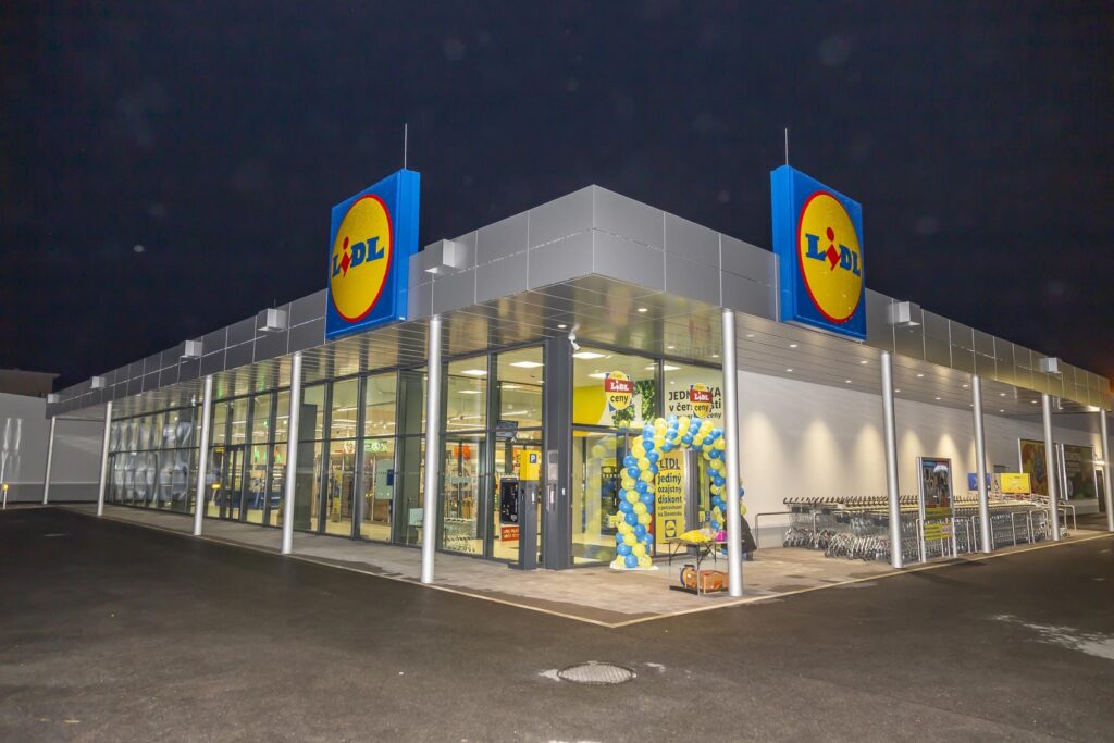 Elektroinštalácie predajne LIDL Púchovská, Bratislava-Rača — referencia AJ services
