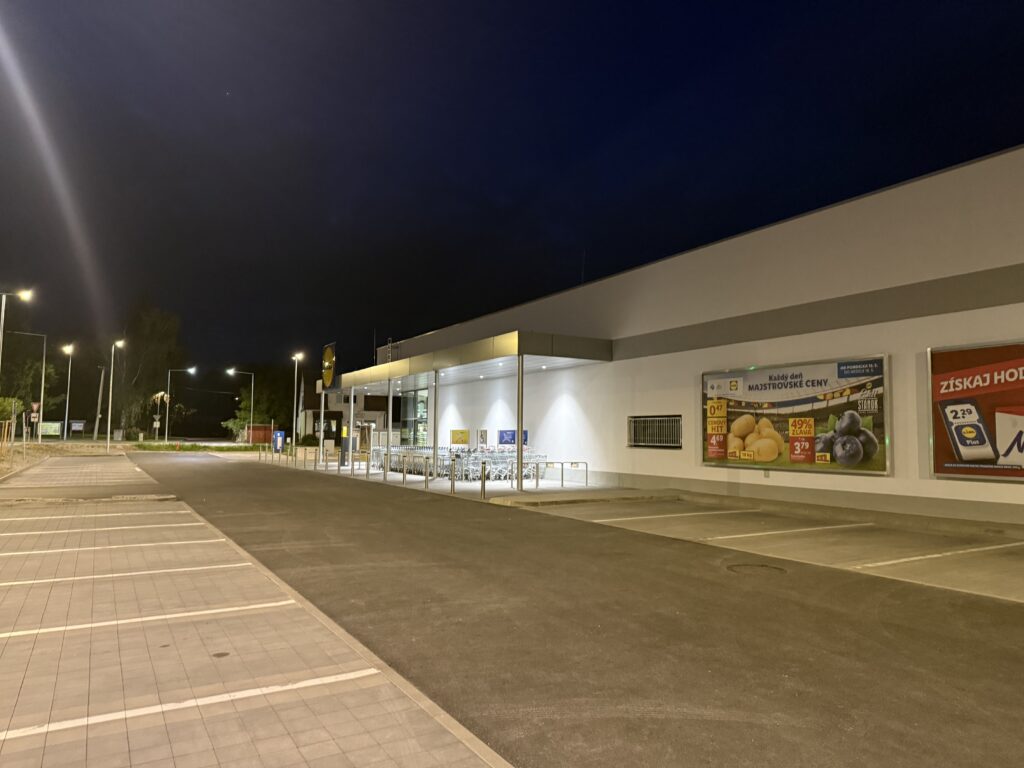 LIDL Stará Turá — realizácia AJ services