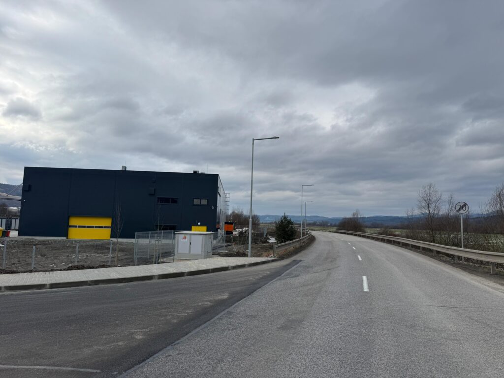 Technoalpin Horný Hričov — realizácia AJ services