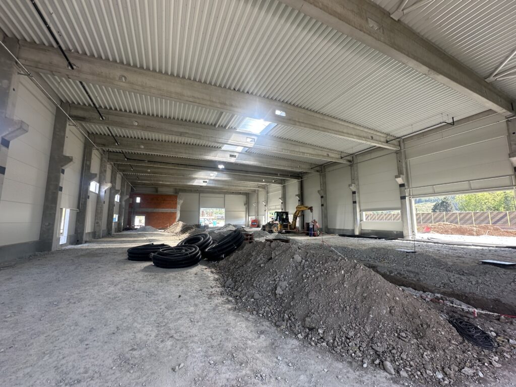 Technoalpin Horný Hričov — realizácia AJ services