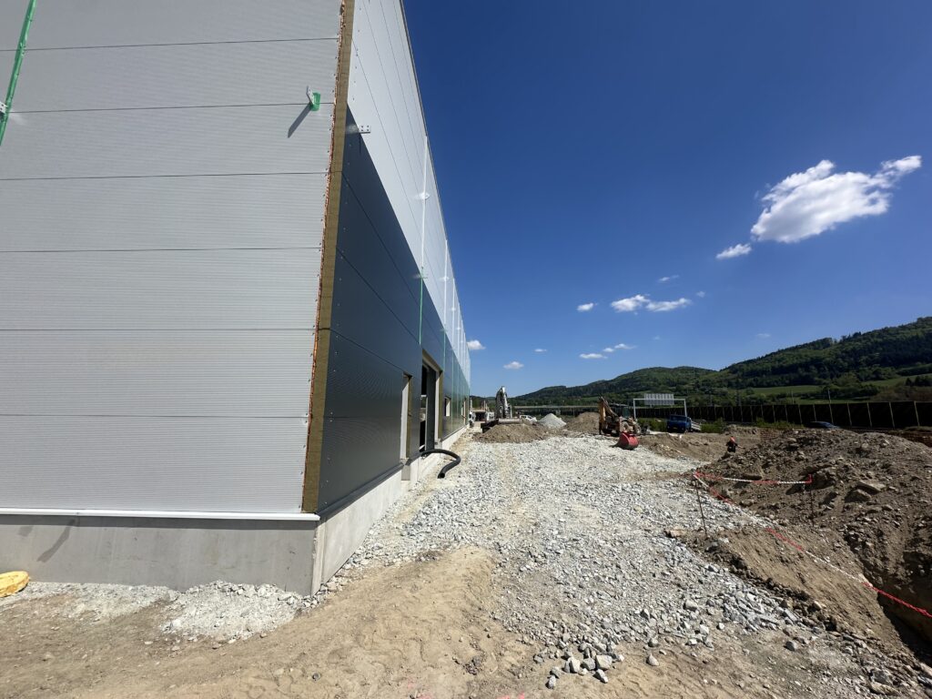 Technoalpin Horný Hričov — realizácia AJ services